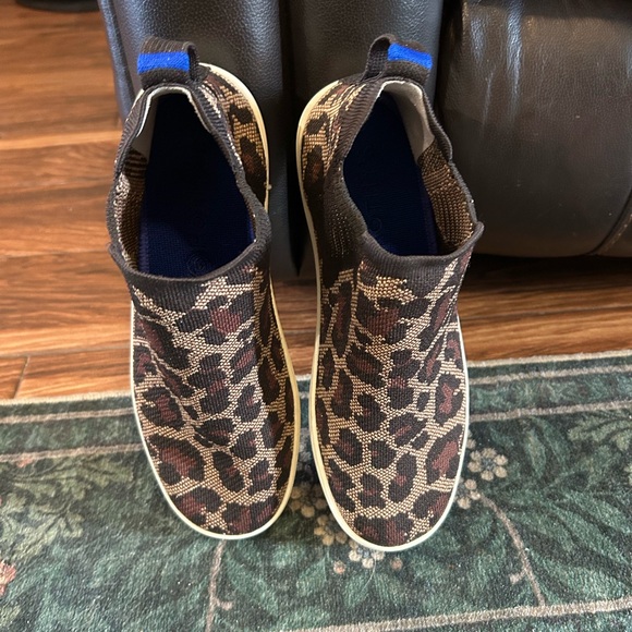 Leopard Print High Top Rothy’s Shoes - Picture 6 of 9